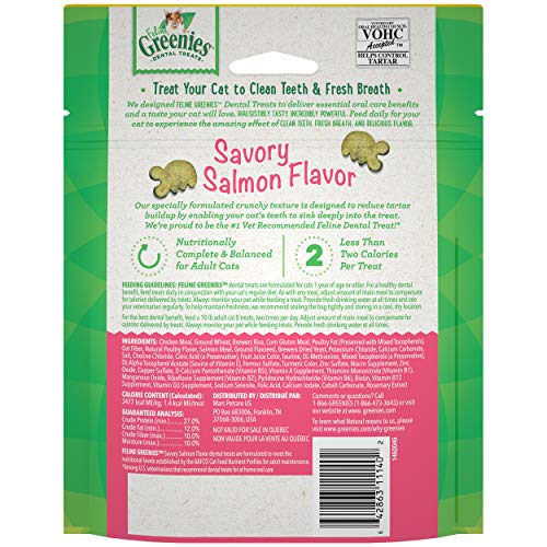 FELINE GREENIES Cat Treats - Salmon - Image 2