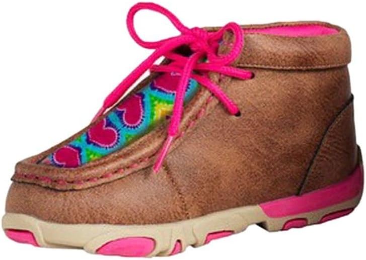 Twister Casual Shoes Girls Abigale Lace Moc Toe Brown 443002802