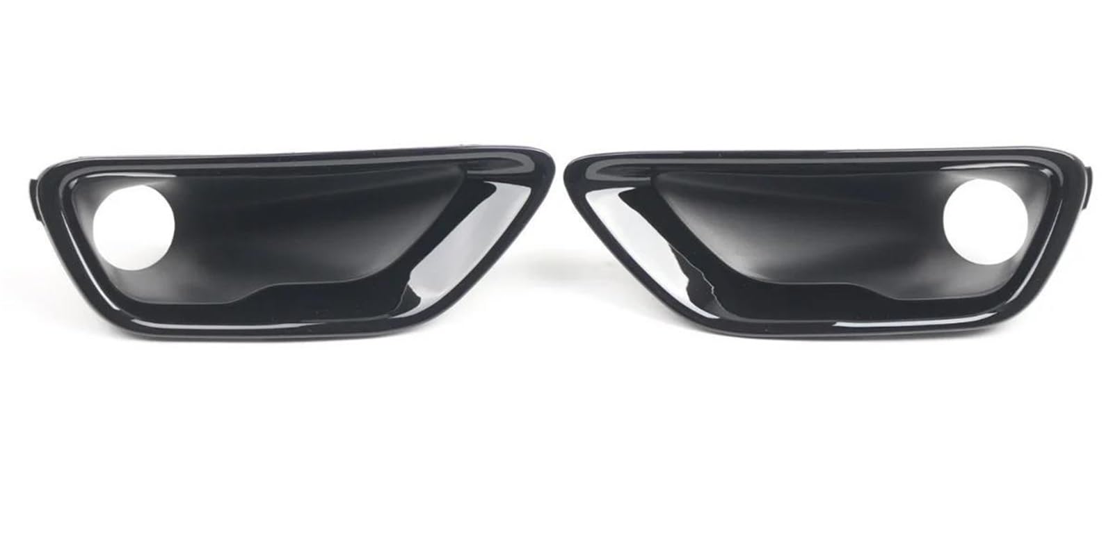 Car Front Bumper Left Right Fog Lamp Bezel Cover Fog Light Lamp Shade For Jeep For Grand Cherokee 2016-2020 Car Fog Light Cover