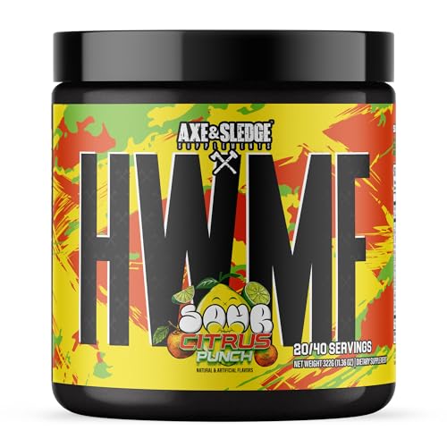 Axe & Sledge HWMF High Stim Pre-Workout Powder | 400mg