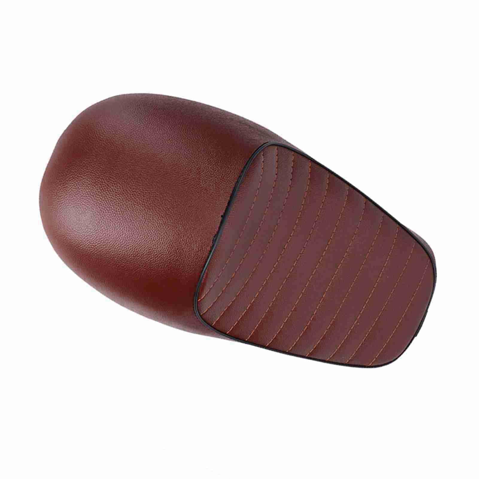 Moto in pelle PU vintage Cafe Racer Seat Saddle Cushion Easy Clean Comfort Racing 4 stili CG125 GN CG CB400SS