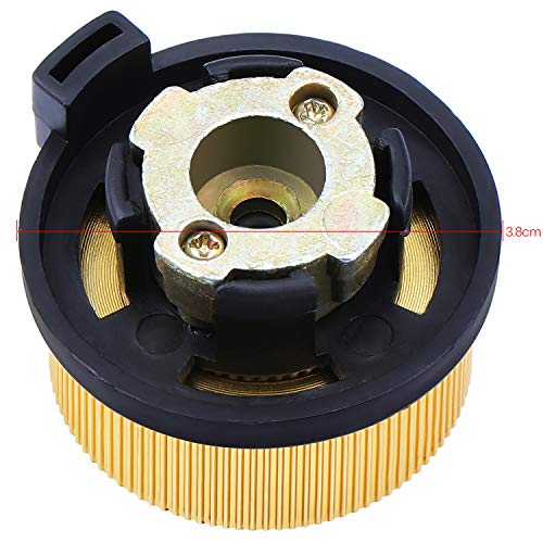 Coolty 2 Pezzi Adattatore per fornello a Gas da