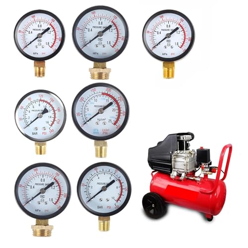 Manomètre de pression d'eau 230 PSI double graduation pour CVC - 7