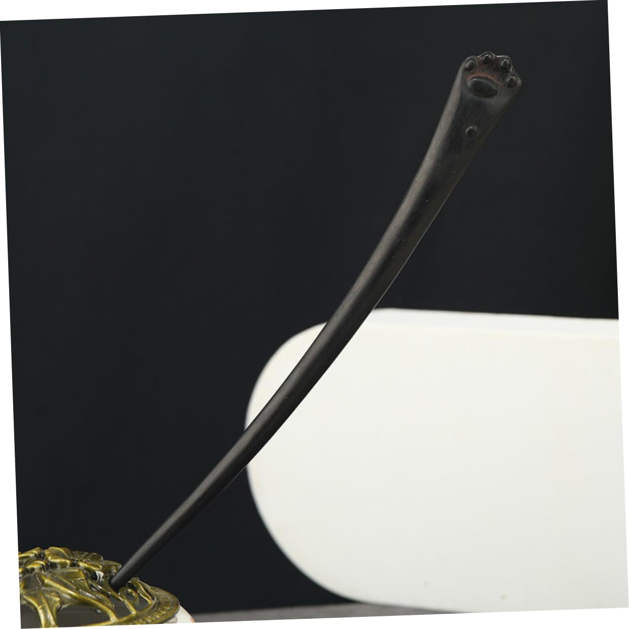 MAGICLULU 5piezas Horquilla De Madera Retro Diseño De De Gato Para Peinados De Mujeres y Niñas Accesorio De Cabello Para Fiestas Elegantes