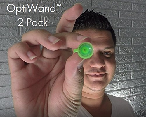 Optiwand 2 Pack Soft Contact Lens Insertion & Removal Tool. Eye Lens Installer Extractor Applicator Remover Inserter Device. Not A Suction Cup For Removal. It Will Pinch Or Help Push Soft Lenses #TOP7