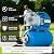 FOTING 1.6HP Shallow Well Pump with Pressure Tank, 1700GPH Automatic Irrigation Water Booster Jet Pump, Water Pumps Booster System 180FT for Home Garden Lawn Farm, Blue