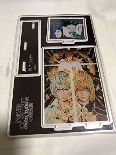 デスノート アクリル名場面フィギュア 夜神月＆ニア＆メロ 小畑健展
