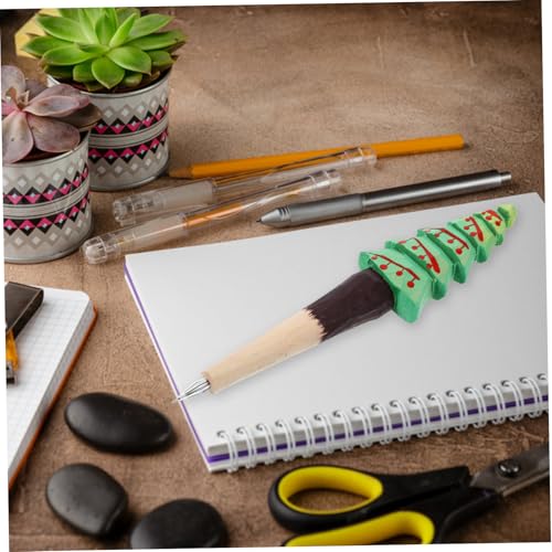 Bolígrafo gel navideño DOITOOL con diseño árbol miniatura 4