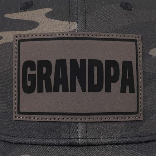 Image of Papa Dad Trucker Hat - Adjustable Men's Snapback Hats for Dad Grandpa, Fathers Day Birthday Gifts from Daughter Son