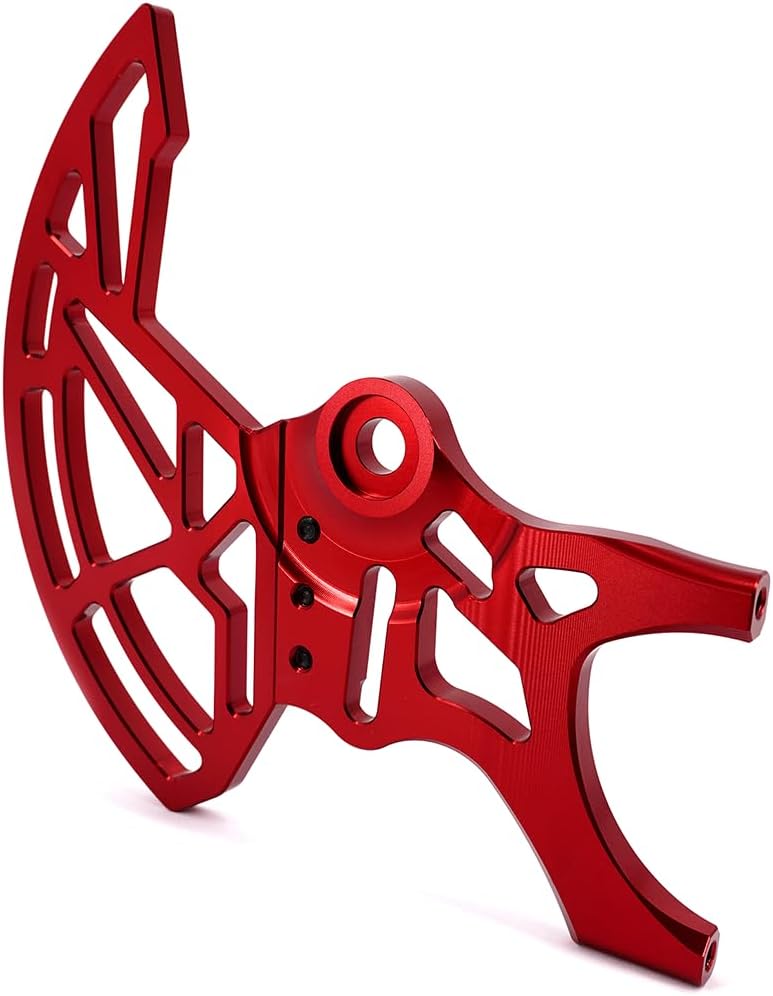 KKE Aluminum Rear Brake Disc Guard Fit SURRON Light Bee-X and E-Ride Pro SS 2024 、Talaria Sting MX3 RED