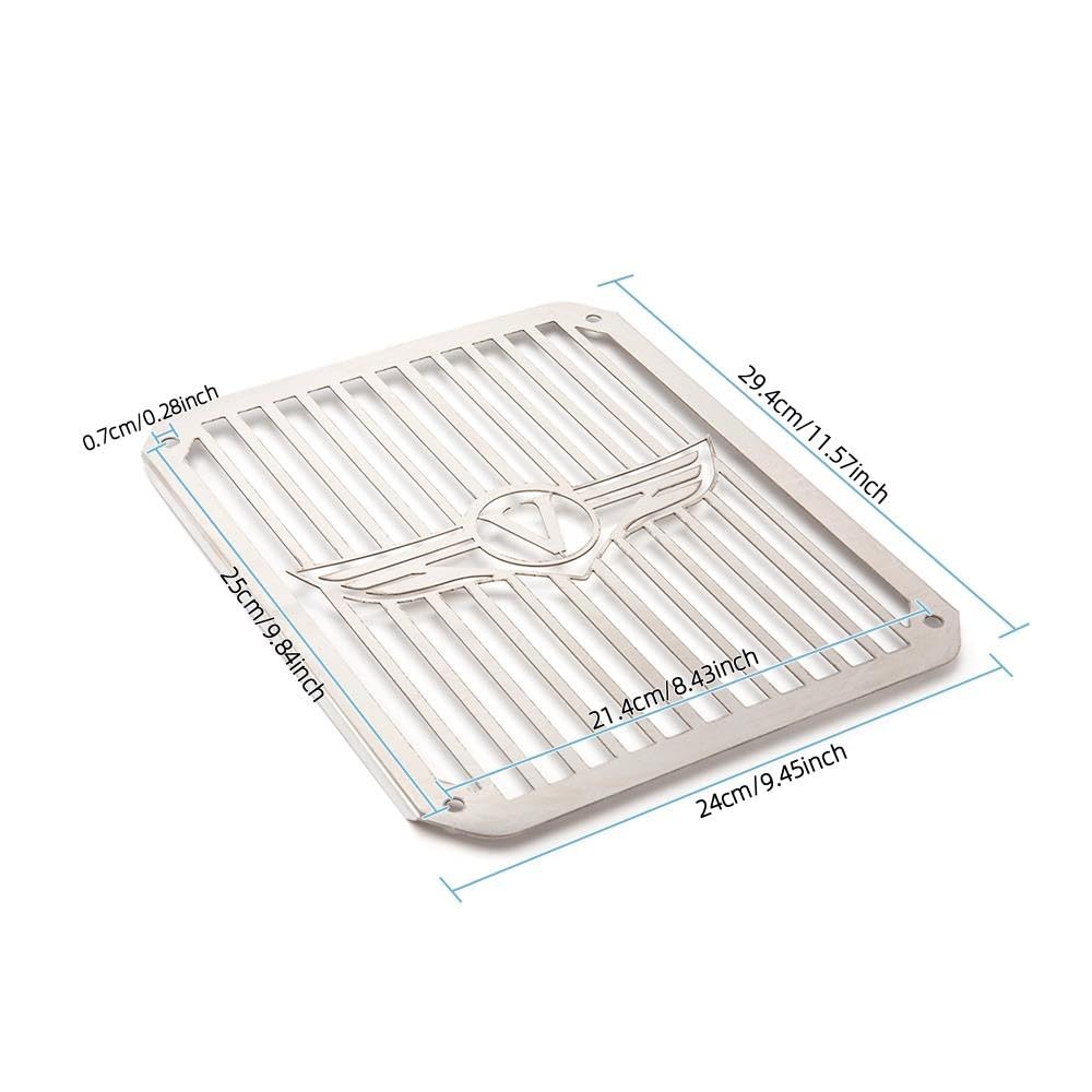 Couvercle De Grille Radiateur Moto, Protecteur Réservoir d'eau, Refroidisseur pour Kawasaki pour Vulcan VN400 VN800 VN 400 800 1995-2006