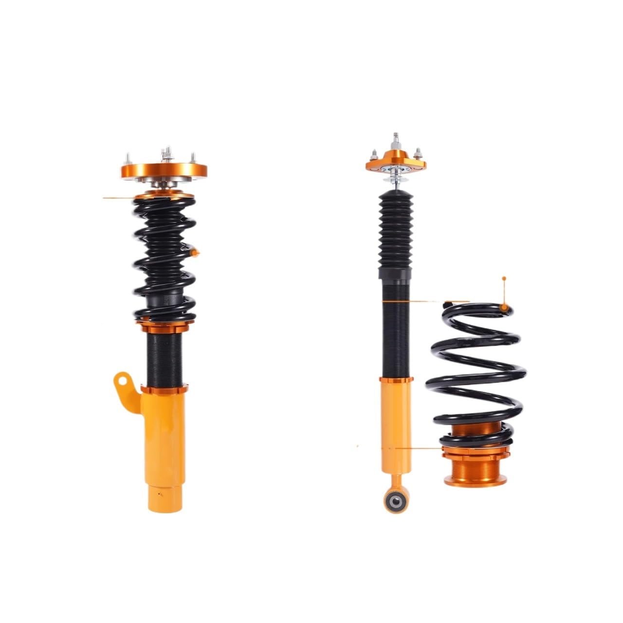 Amortyzatory samochodowe Pasuje do BMW E46 320i 325i 330i 1998-2005 Coilovers zawieszenie 24-drożny amortyzator wstrząsy zestaw amortyzatorów regulowane amortyzatory