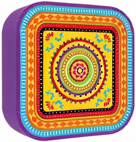 Miniatura 7 de 24 Pcs 7" Mexico Fiesta Party Plates Mexican Party Theme Birthday Supplies Decorations Disposable Paper Dessert Plates for Wedding Baby Shower