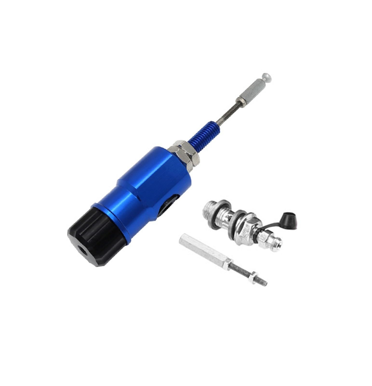 Iukmr Pump Blue Motorcycle Clutch Brake Lever Motorcycle Hydraulic Clutch Kit Brake Master Cylinder Disc Lever Led(Pump Blue)