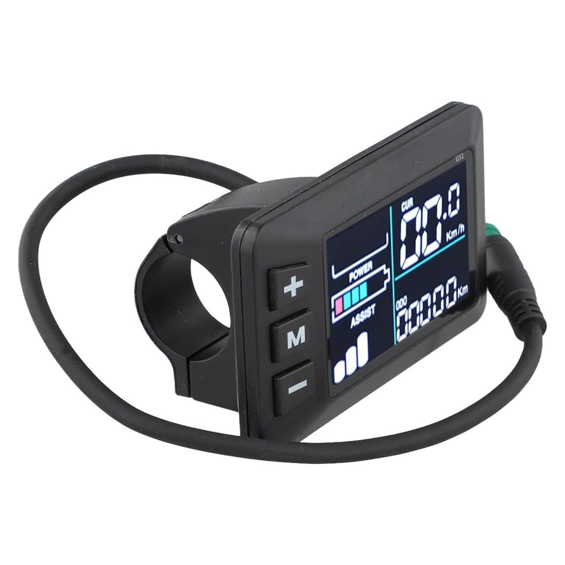 Amazon | Zndhfe 電動自転車用LCDディスプレイ 24V 36V 48V 5ピン 25cm