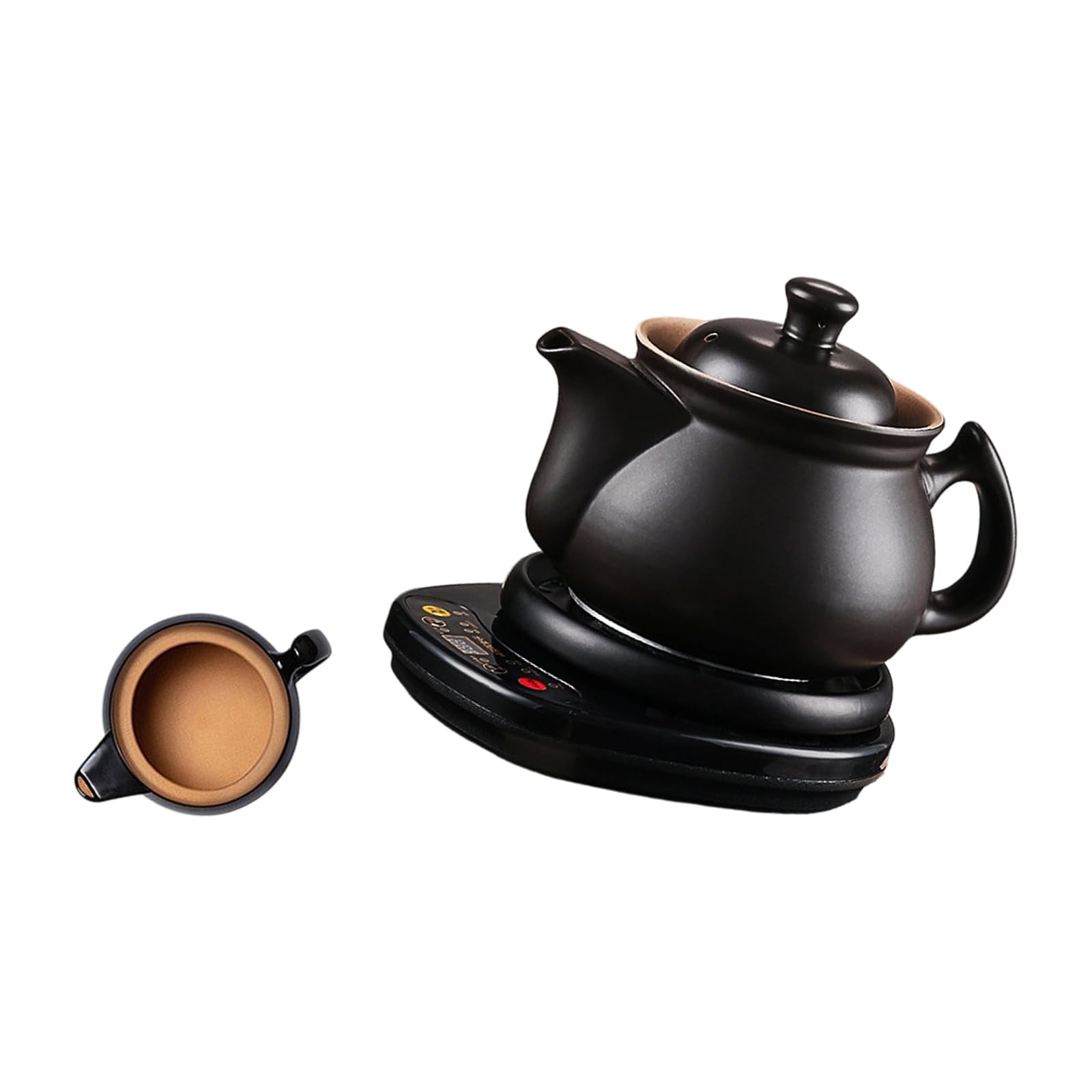 LSTTBO Chinese Medicine Electric Frying Kettle Decocting Medicine Kettle Household Boiling Jar Casserole Family Herbal Maker