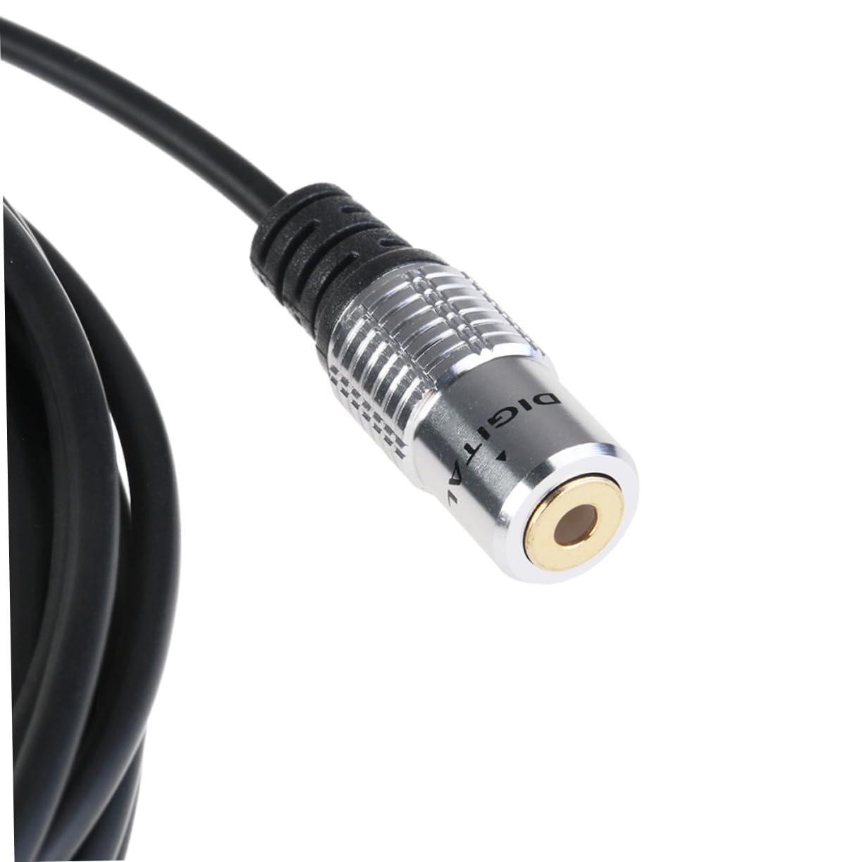 BESTonZON 6pièces Câble Audio Stéréo Prolongateur vers Femelle Aluminium Rallonge pour Écouteurs Mètres Lot