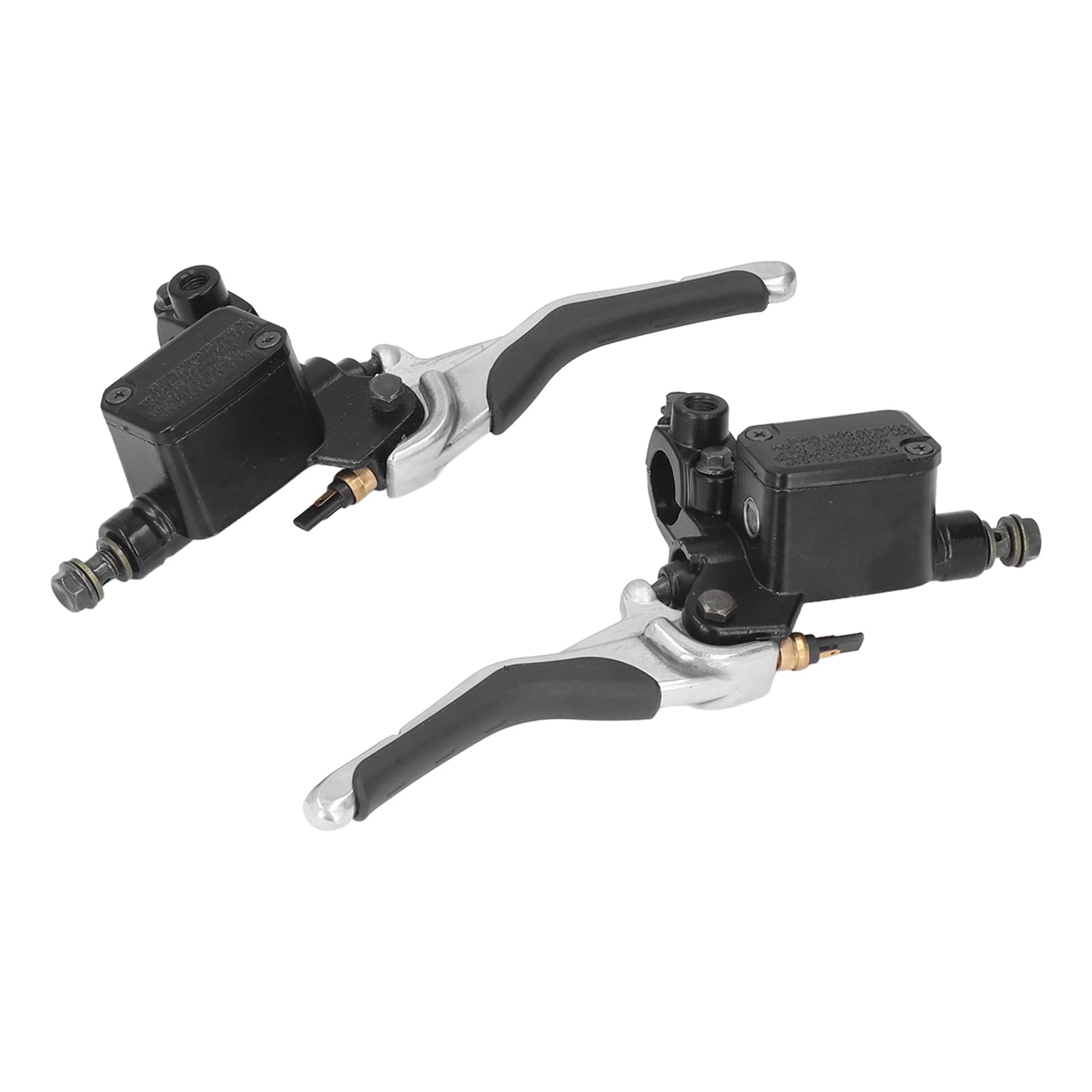 Coppia Leva Freno Sinistra Destra per Moto con Tanica dell'olio, Sostituzione in Lega di Alluminio CNC per YQ50 Aerox 1997‑2013 e MBK 1997‑2006
