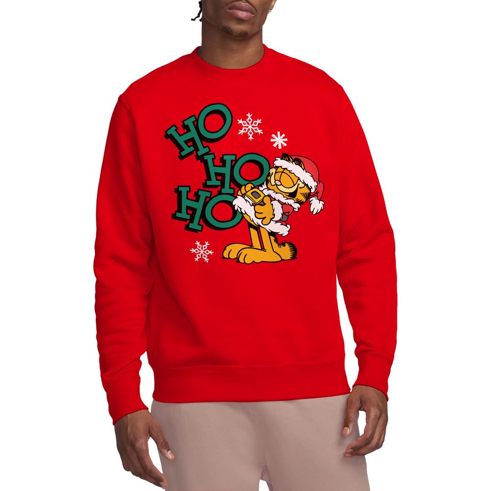 Pull Garfield de Noël pour soirée pull moche et cocooning