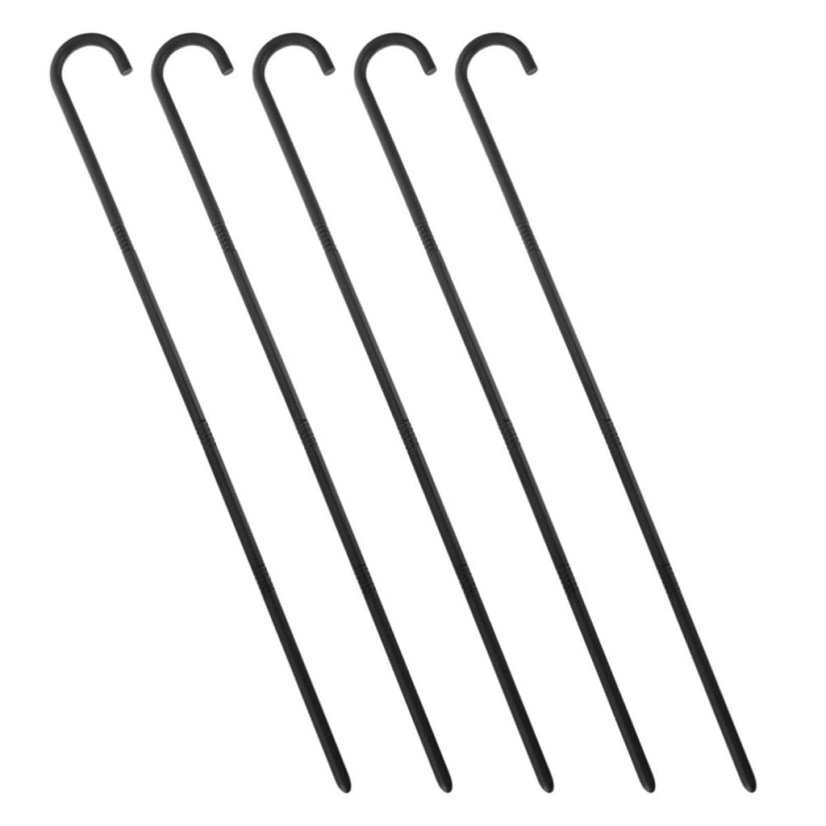 Tofficu 20 Pezzi Bastone da Mago 100cm in Plastica Nero, Accessorio Cosplay | Feste e Spettacoli, Staccabile Impugnatura Comoda, Design Classico e Peso Leggero