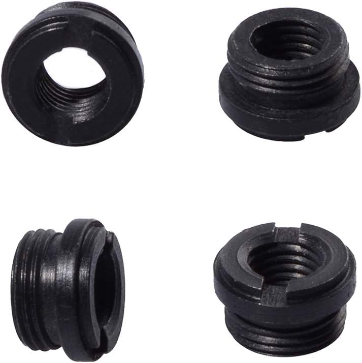 Cool Hand 1911 Grip Screws & Bushings for 1911 Full Size, Compact/Officer Pistol Grips, 0.16''Slim /0.28''Standard Size, T10 Torx Key, 4 O Rings, Stainless Steel Black/Gold/Silver Screws