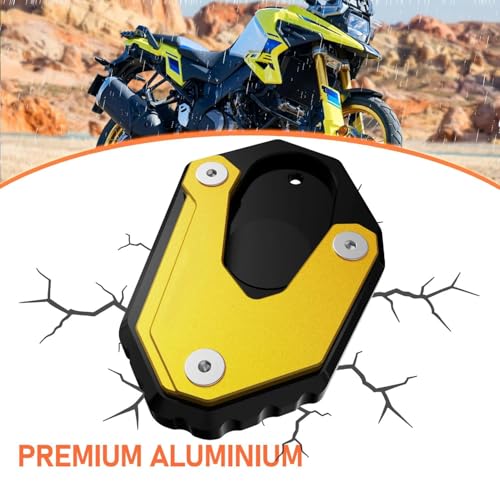 Éviter la chute de béquille Suzuki V-Strom 800DE support élargi