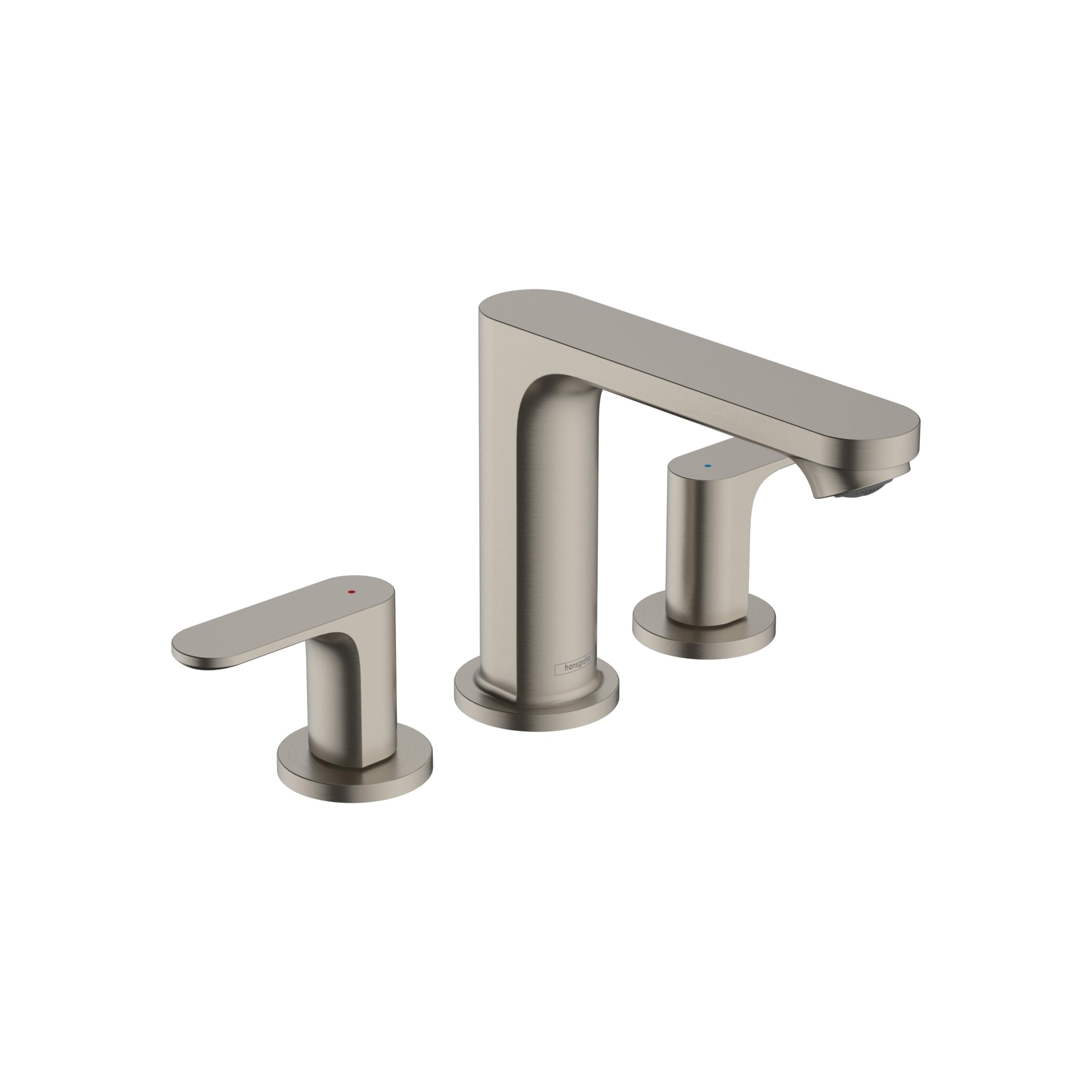 hansgrohe Rebris S Widespread Double-Handle 3-Hole Bathroom Sink
