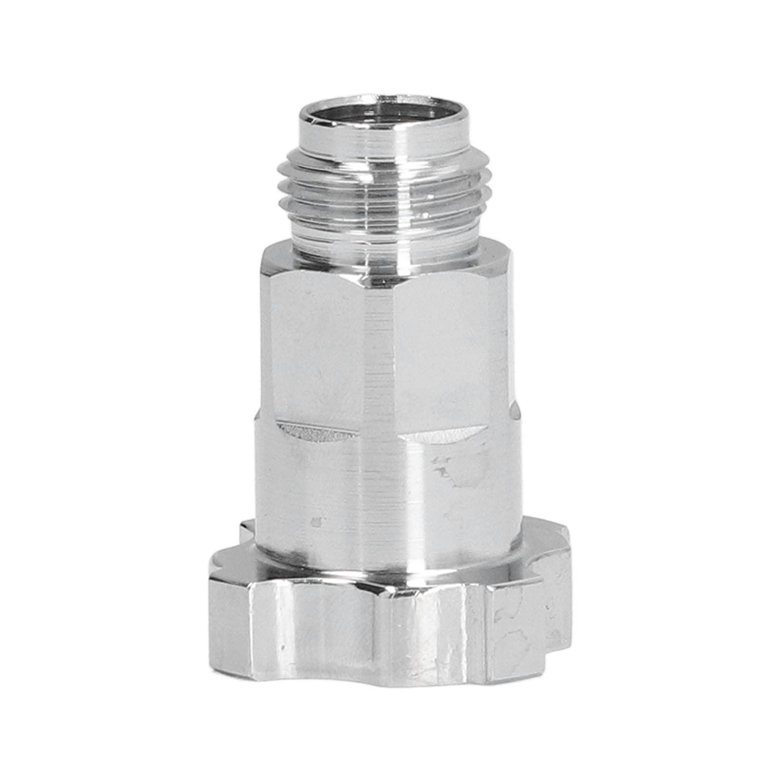 Connettore Per Tazza Spray, Acciaio Inossidabile Antiruggine Connettore Per Tazza Di Spruzzo Connettore Per Vaso Usa E Getta per Verniciatura a Spruzzo (Filettatura esterna G3/8)