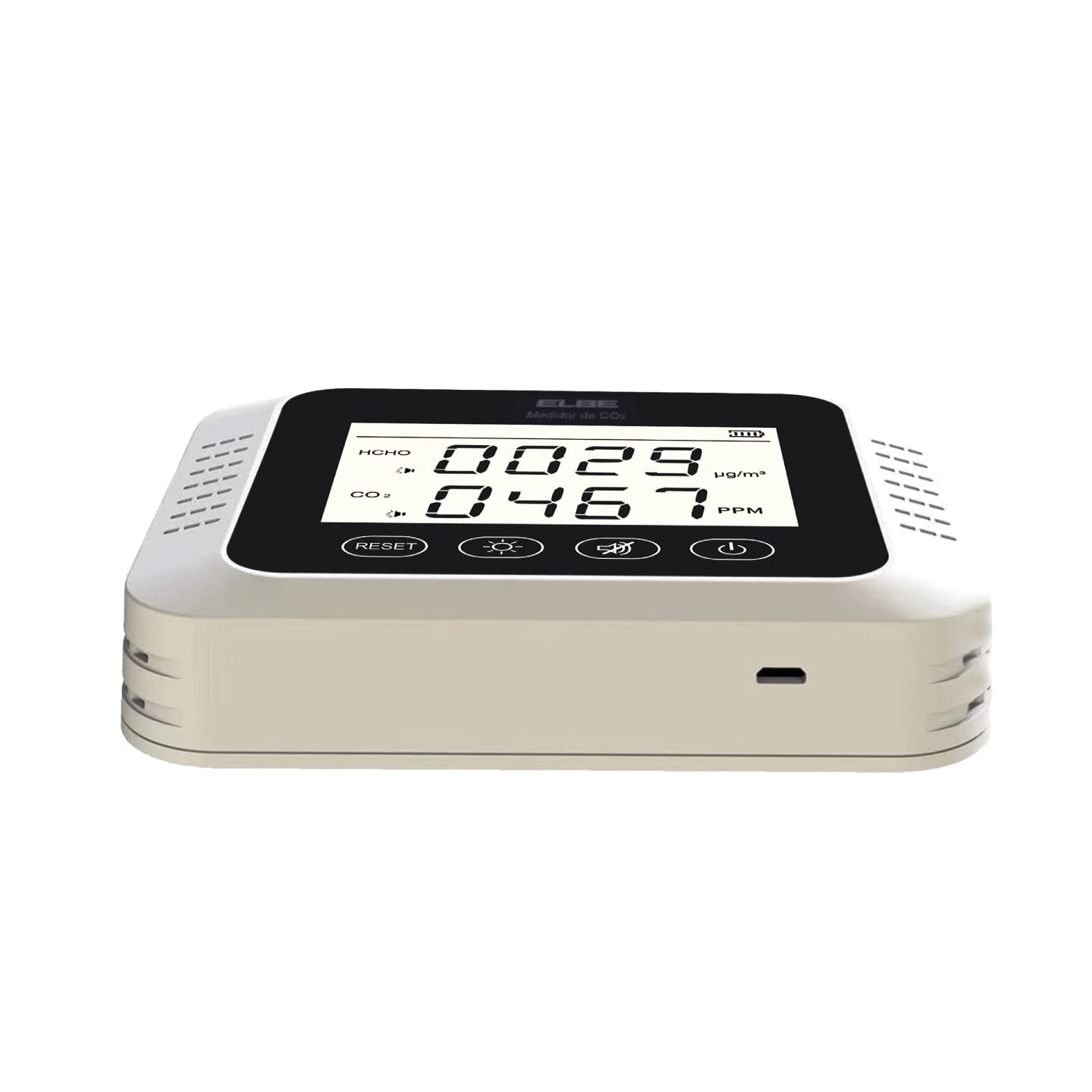 Elbe SG-100-CO2 MEDIDOR DE CALIDAD DE AIRE Y CO2