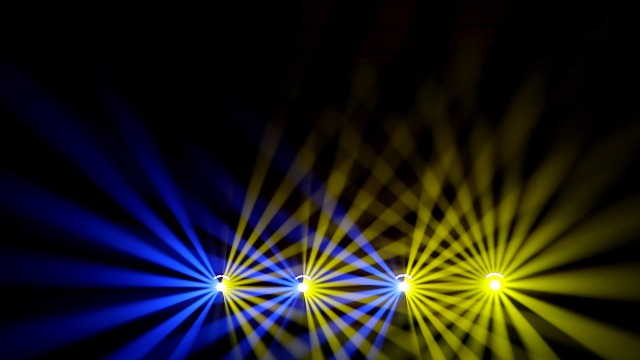 Yespick 150W Lyre LED Projecteur Tête Mobile Zoom - Lumière Disco DJ Avec Prisme Et Gobos