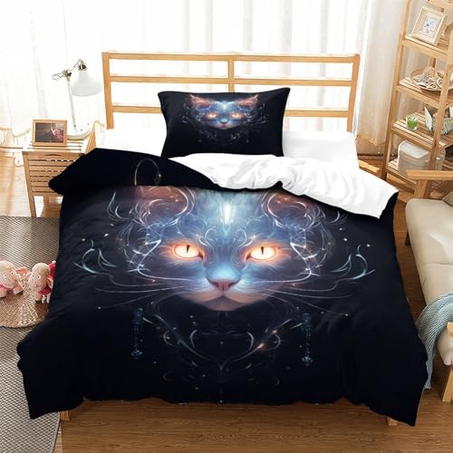 Ensemble de literie chat pour décorer une chambre d'enfant - 4
