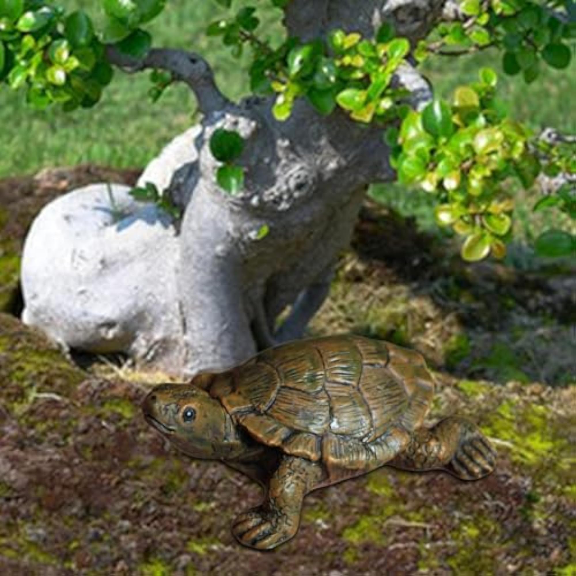 Turtle Figurine Home Decor Sculpture Garden Statue