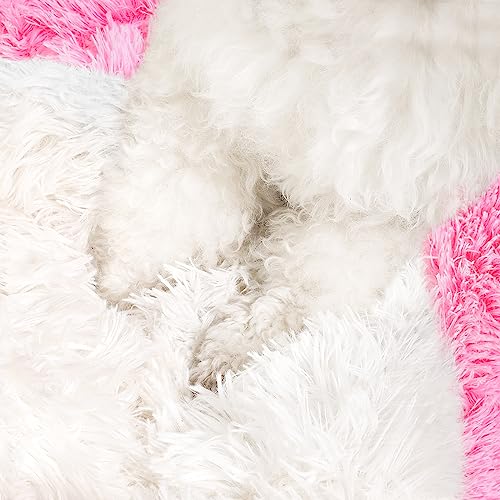 Image of NOYAL Hooded Donut Bed, Calming Cave for Cats & Small Dogs