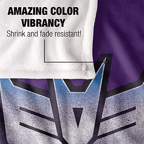 Plaid Transformers Decepticon douceur canapé pour soirées cinéma - 5