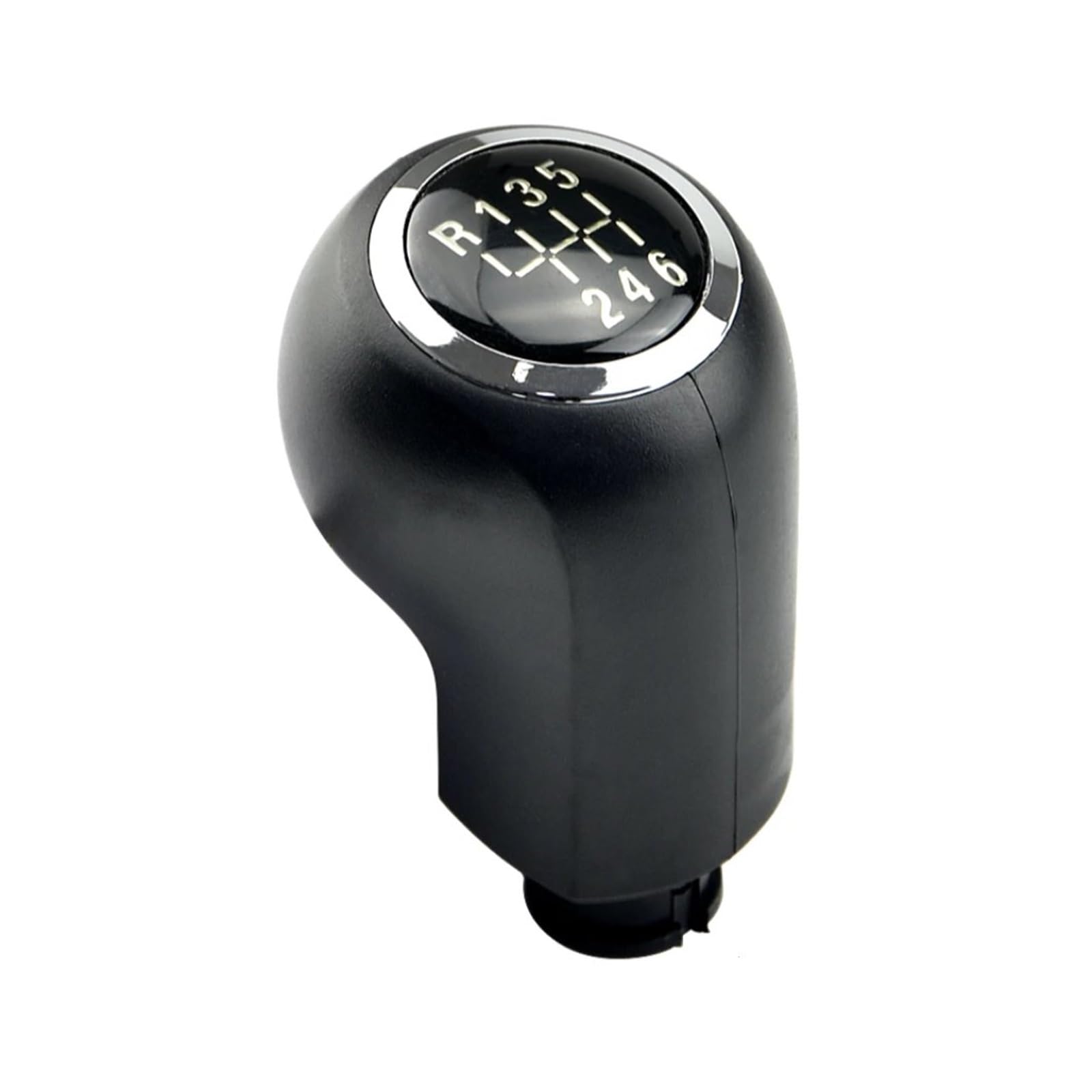 Lozopmtmld 6 Speed Gear Shift Knob For Opel For Astra H Black Upgrade