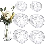 LXBCTOP 6 Stück Hanataba Blumenhalter, Ikebana Vase Blumenhalter, Transparenter Spiral Ikebana Stielhalter, 2 Größen Twister Blumenarrangement für DIY Vasen Blumenstrauß Blumengesteck Stielhalter