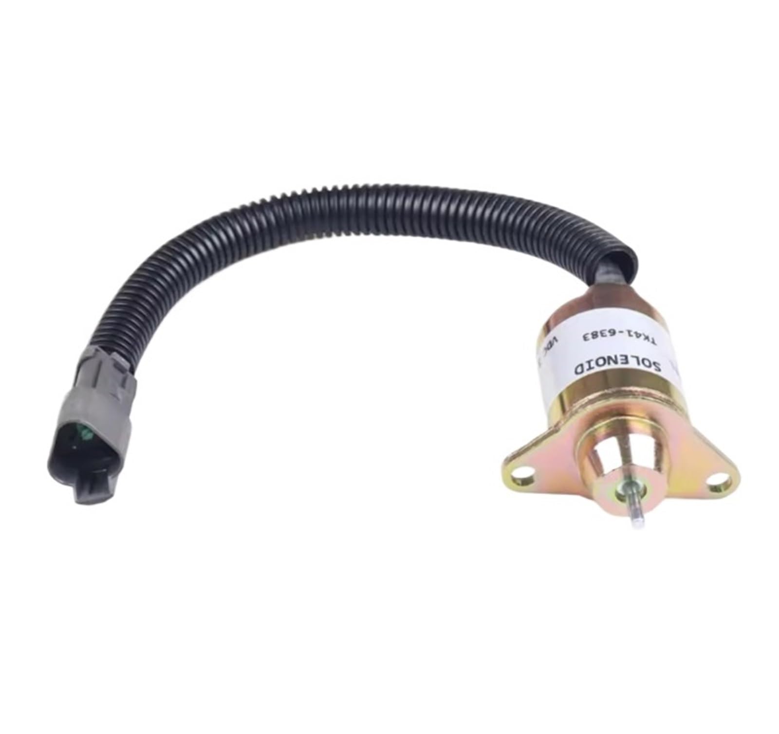 zawór solenoidalny Elektromagnes zatrzymujący silnik wysokoprężny 12V 41-9100 1500-3024 1500-3076 1503ES-12S5SUC11S 41-6383 dla silnika Yanmar(1503ES-12S5SUC11S)
