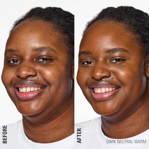 Image of Revolution Superdewy Cushion Foundation, Dark Neutral Warm | Matte Finish for Dark Circles, Redness & Blemishes, Vegan & Cruelty-Free, 0.11 fl oz