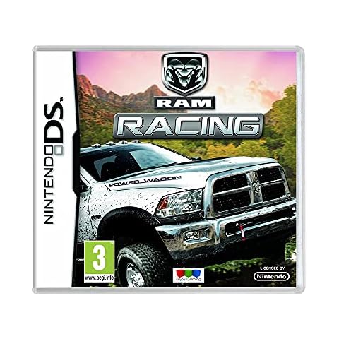 Ram Racing DS Game with Diverse Worlds Cover