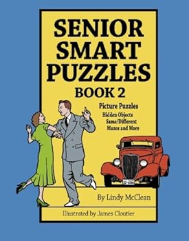 Paperback Senior Smart Puzzles Book 2 Book
