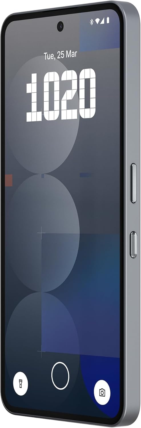 Nothing Phone (3a) Pro 256 GB - smartphone con fotocamera con periscopio da 50 MP, Ultra zoom 60x - Grigio Ear (a) Nero