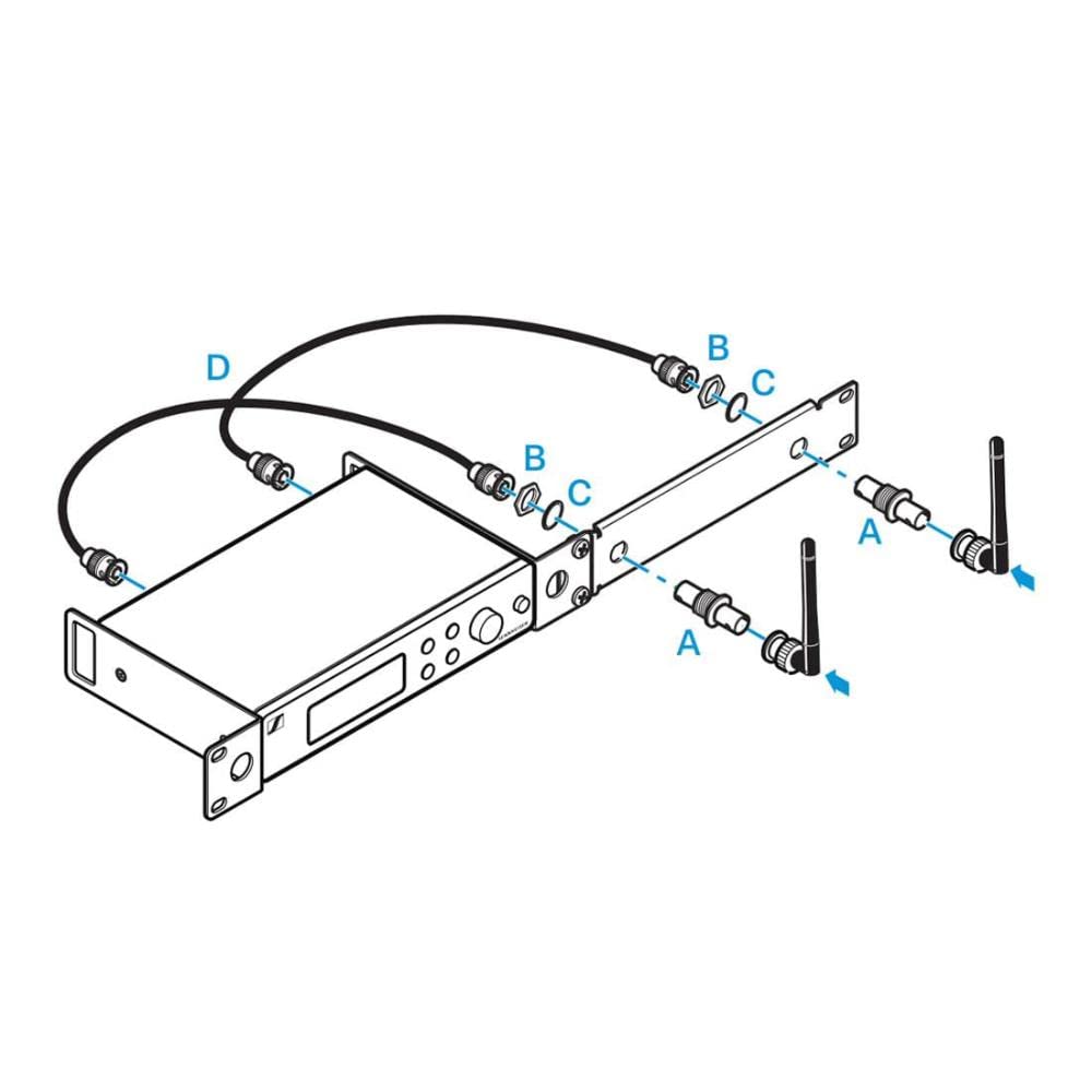 GA 2-XSW 2 / XSW Front Antenna Cables