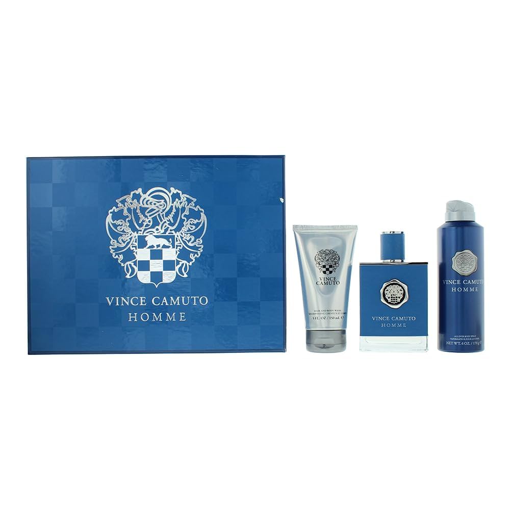Amazon.com: Vince Camuto Homme 3 PC Set for Men : Beauty