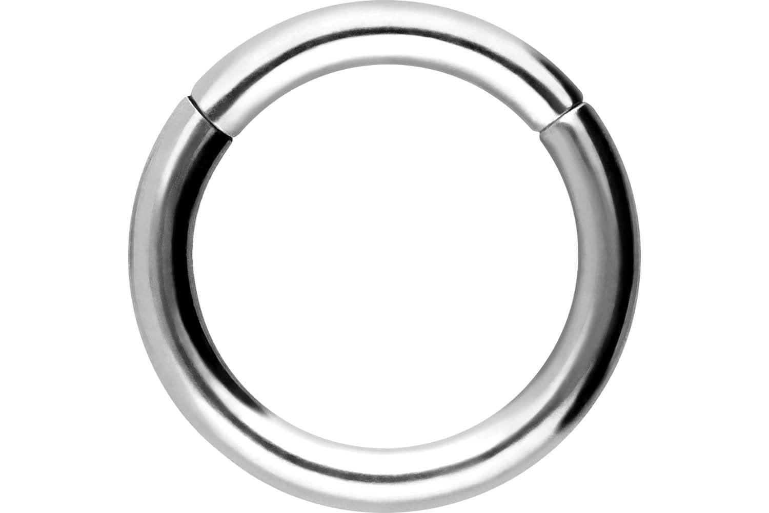 PIERCINGLINE Anillo segmento Clicker de acero quirúrgico – Piercing en oro, plata, rosa, negro o azul – para nariz, tabique, oreja, hélice o tragus — view 13