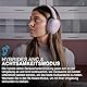 JLab JBuds LUX ANC Smart Noise Cancelling Kopfhörer - Over Ear Kopfhörer Bluetooth kabellos mit Mikrofon und aktiver Geräuschunterdrückung, 70+ Std. Spielzeit, Faltbare Bluetooth Kopfhörer, Mauve