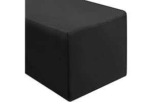 Lann's Linens: Premium 8' Fitted Tablecloth for Rectangle Tables