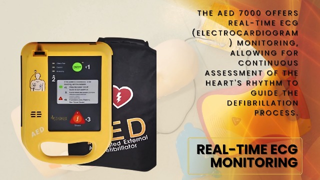 DR DIAZ AED-7000 Automated External Defibrillator | Biphasic shock