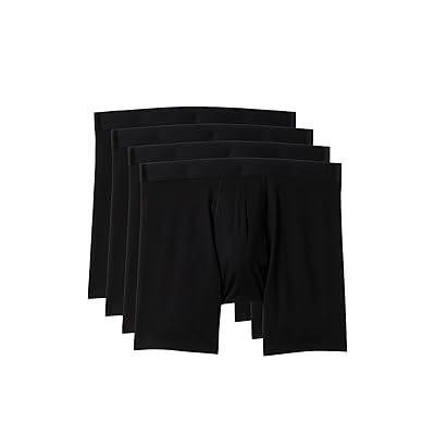 PACT Organic Cotton Extended Boxer Brief 4 Pack Men
