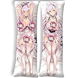 ROBETT Azur Lane Belfast Body Pillow Anime Dakimakura Cover Peach Skin 59inx19.6in(150x50cm)