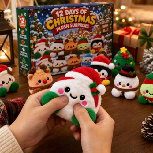 12 Days of Christmas Advent Calendar 2026 Mystery Dumpling Plush Gift Set - image 5